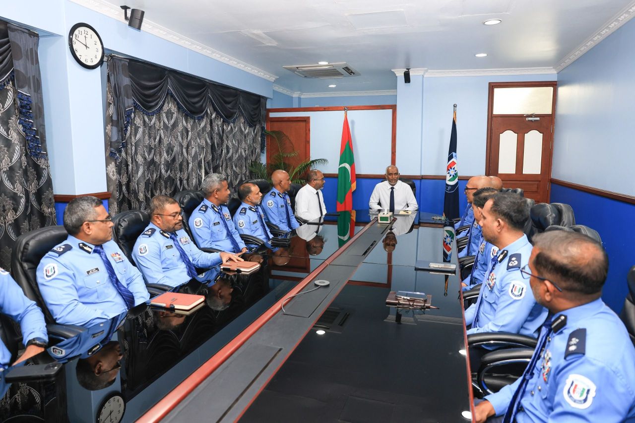 ފުލުހުންގެ ޚިދުމަތަކީ ރައްޔިތުންގެ އިހުސާސްތަކަށް އިސްކަންދޭ ނަމޫނާ ޚިދުމަތަކަށް ވާންޖެހޭ: ރައީސުލްޖުމްހޫރިއްޔާ